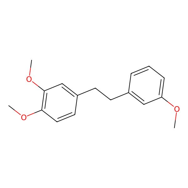 2D Structure of 1,2-Dimethoxy-4-[2-(3-methoxyphenyl)ethyl]benzene