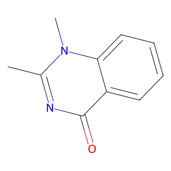 2D Structure of 1,2-dimethylquinazolin-4(1H)-one