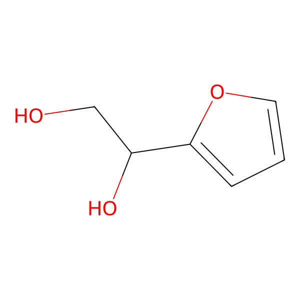 2D Structure of 1-(2-Furyl)-1,2-ethanediol