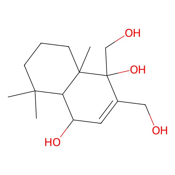 2D Structure of 12-Hydroxyalbrassitriol