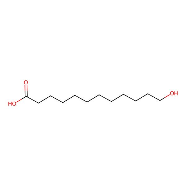 2D Structure of 12-Hydroxydodecanoic Acid