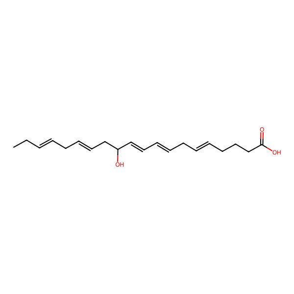 2D Structure of 12-Hydroxyeicosapentaenoic acid