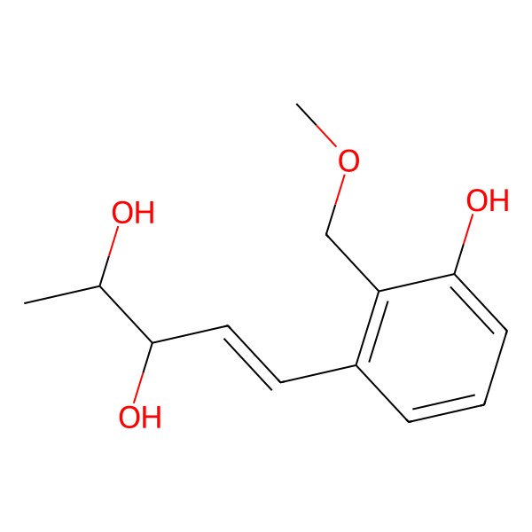 2D Structure of 12-Methoxy sordariol