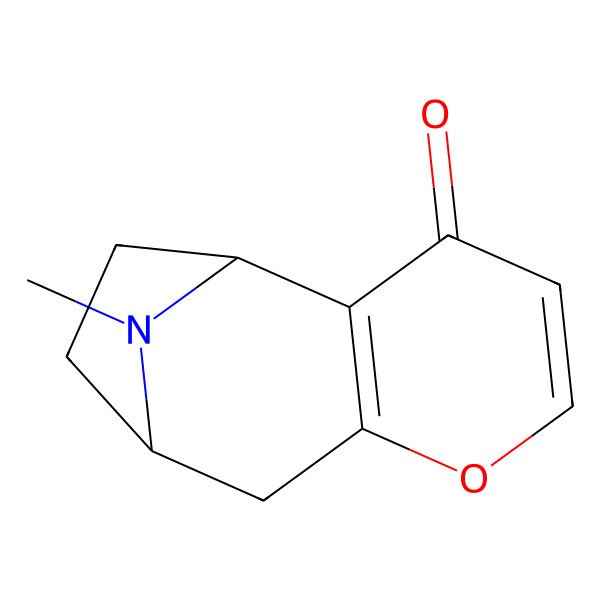 2D Structure of 12-Methyl-6-oxa-12-azatricyclo[7.2.1.02,7]dodeca-2(7),4-dien-3-one