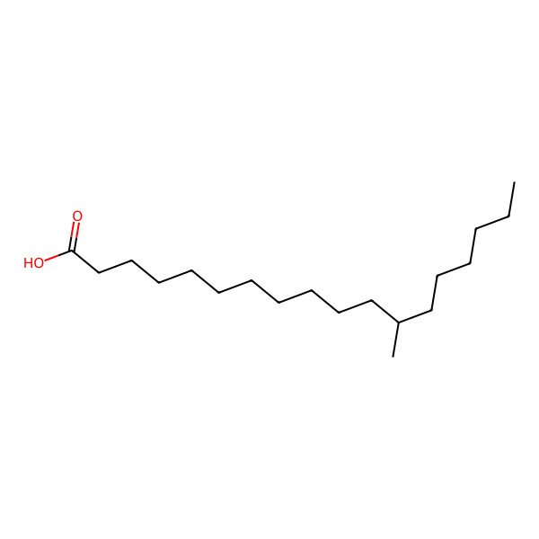 2D Structure of 12-Methyloctadecanoic acid