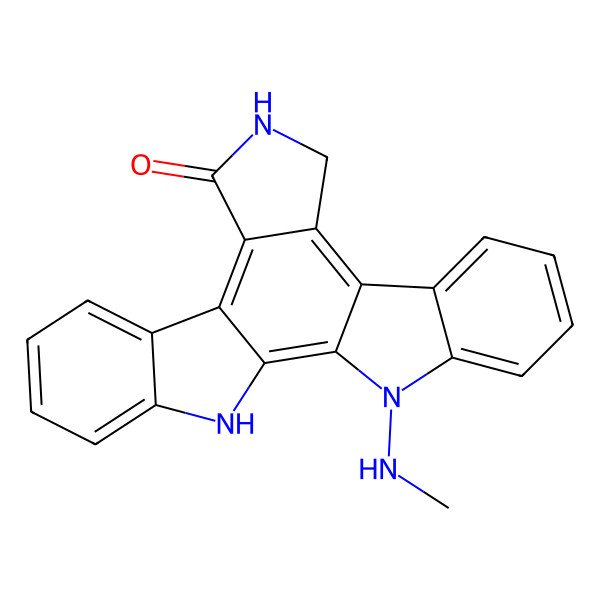 2D Structure of 12-N-methyl-k252c