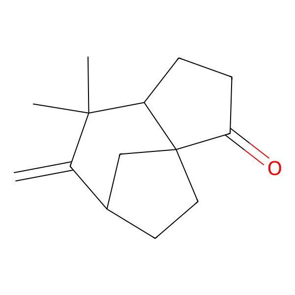 2D Structure of 12-nor-Preziza-7(15)-en-2-one