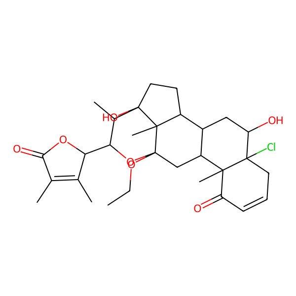 2D Structure of 12-O-ethyljaborosalactone 42 2D Structure of 12-O-ethyljaborosalactone 42