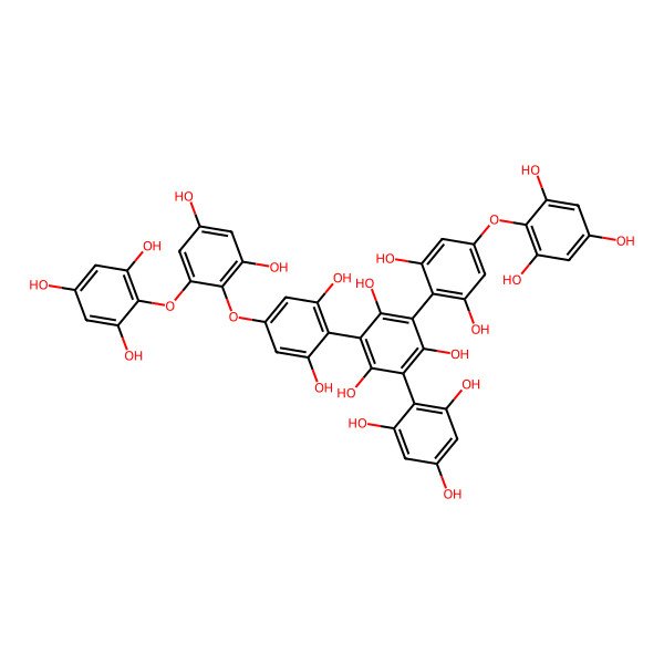 2D Structure of Trifucotriphlorethol A