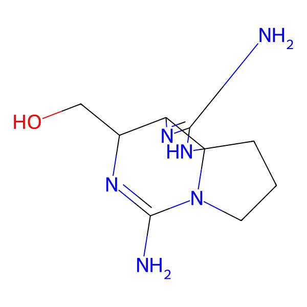 2D Structure of 12,12-Dideoxydecarbamoylsaxitoxin