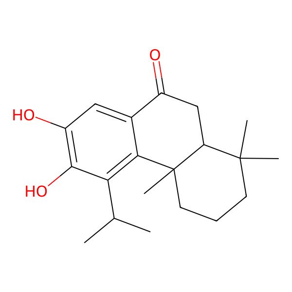 2D Structure of 12,13-Dihydroxychina-8,11,13-trien-7-one