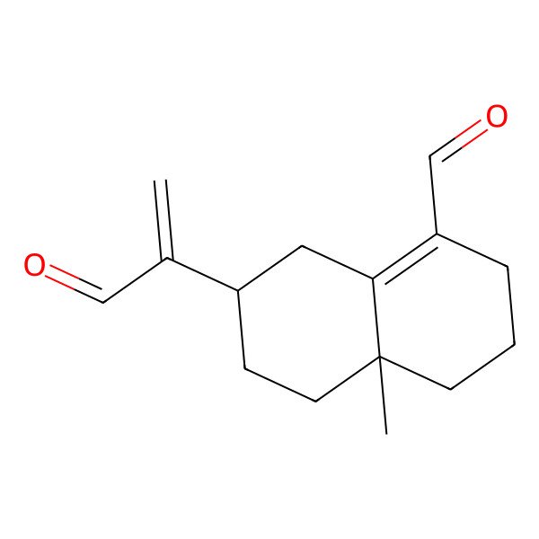 2D Structure of 12,15-Dioxoselina-4,11-diene 2D Structure of 12,15-Dioxoselina-4,11-diene