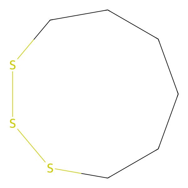 2D Structure of Trithiacyclononane