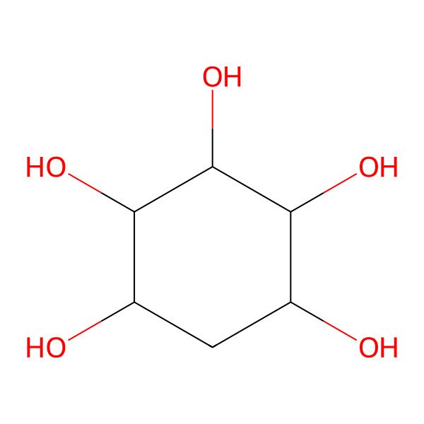 2D Structure of 1,2,3,4,5-Cyclohexanepentol