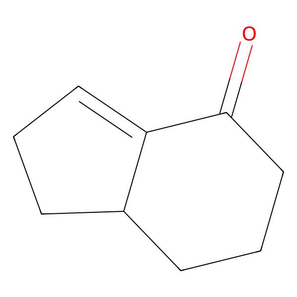 2D Structure of 1,2,5,6,7,7a-Hexahydro-4H-inden-4-one