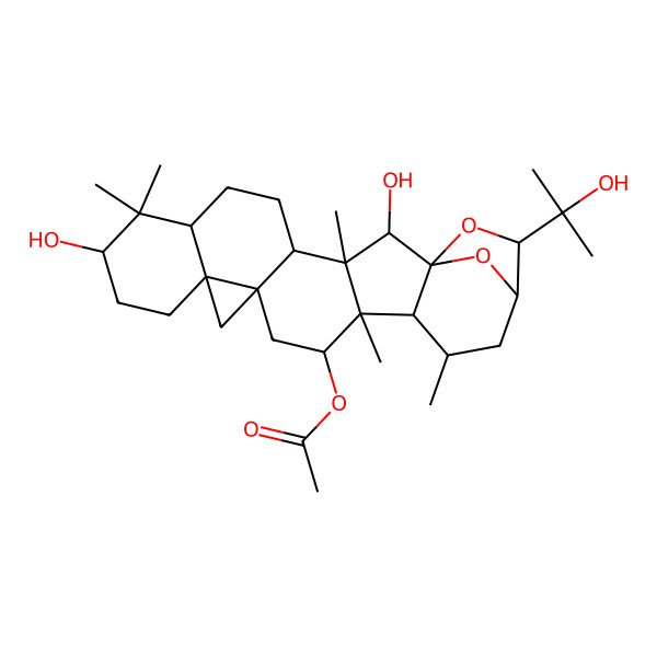 2D Structure of 12beta-Acetoxycimigenol