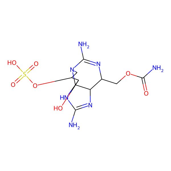 2D Structure of 12beta-Deoxydecarbamoyloxygonyautoxin-3