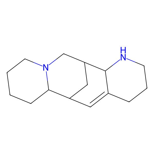 2D Structure of (1S,2S,9R,10R)-3,15-Diazatetracyclo[7.7.1.02,7.010,15]heptadec-7-ene