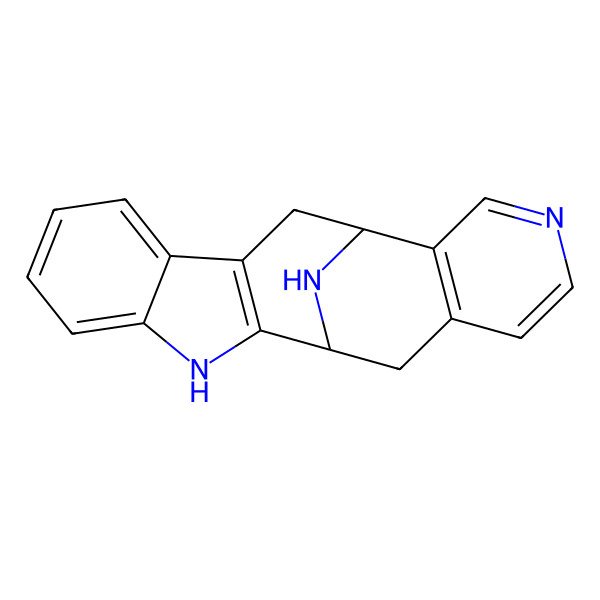 2D Structure of (12S)-3,15,20-triazapentacyclo[10.7.1.02,10.04,9.013,18]icosa-2(10),4,6,8,13(18),14,16-heptaene