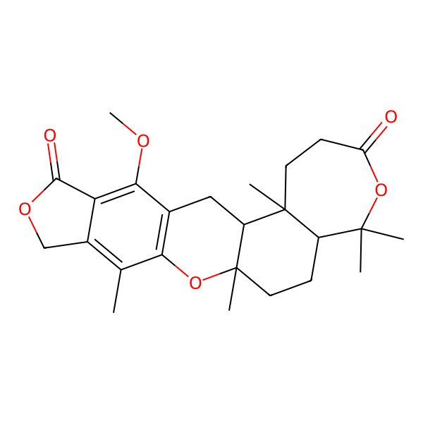 2D Structure of 13-deacetoxyaustalide I