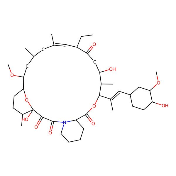 2D Structure of 13-Demethoxyascomycin