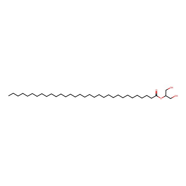 2D Structure of 1,3-Dihydroxypropan-2-yl dotriacontanoate