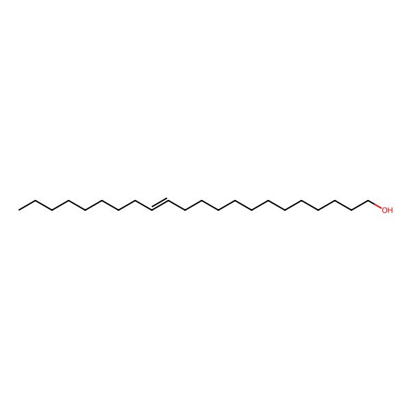 2D Structure of 13-Docosen-1-ol, (13Z)- 2D Structure of 13-Docosen-1-ol, (13Z)-