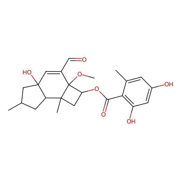 2D Structure of 13-Hydroxy-4-methoxymelleolide