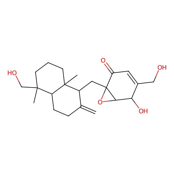 2D Structure of 13-hydroxylmacrophorin A