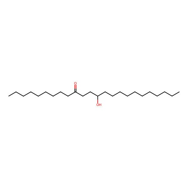 2D Structure of 13-Hydroxytetracosan-10-one 2D Structure of 13-Hydroxytetracosan-10-one