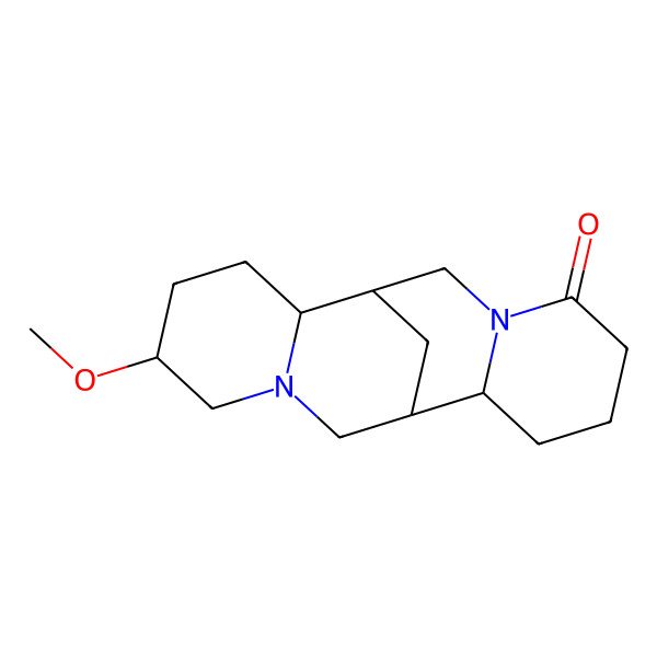 2D Structure of 13-Methoxylupanine