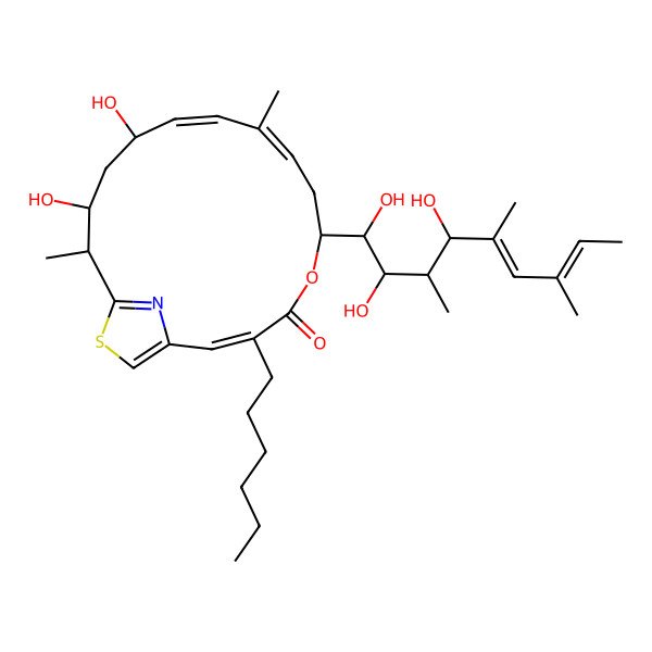 2D Structure of 13-methyl-thuggacin A