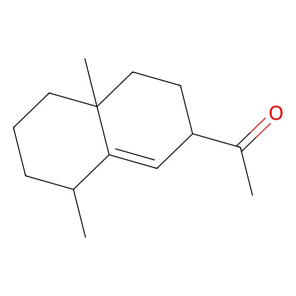 2D Structure of 13-nor-Eudesm-5-en-11-one