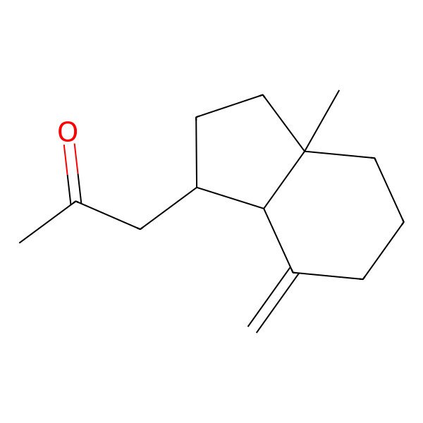 2D Structure of 13-nor-Opposit-4(15)-en-11-one