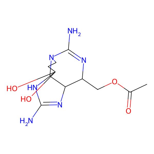 2D Structure of 13-O-Acetyldecarbamoylsaxitoxin