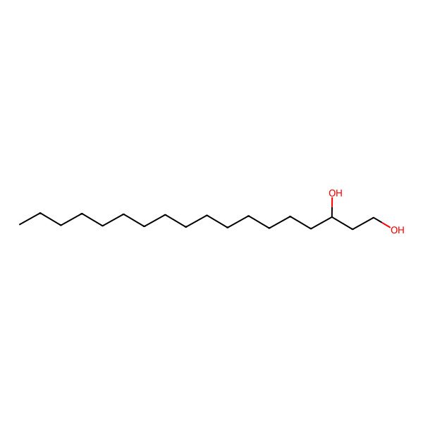 2D Structure of 1,3-Octadecanediol 2D Structure of 1,3-Octadecanediol