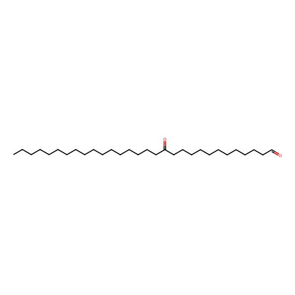 2D Structure of 13-Oxotriacontanal