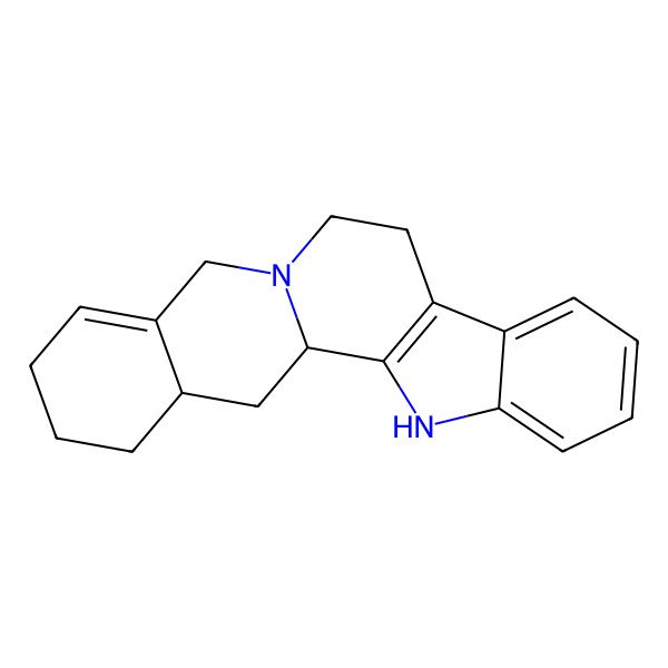 2D Structure of 1,3,11,12,14,17,18,19,20,21-Decahydroyohimban 2D Structure of 1,3,11,12,14,17,18,19,20,21-Decahydroyohimban