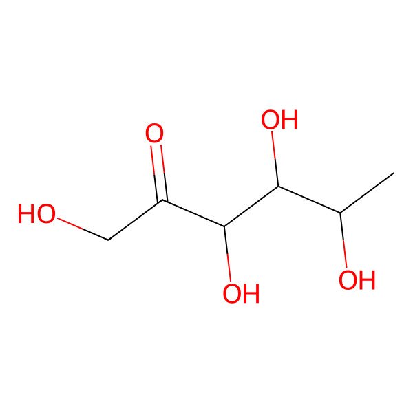2D Structure of 6-deoxy-D-tagatose