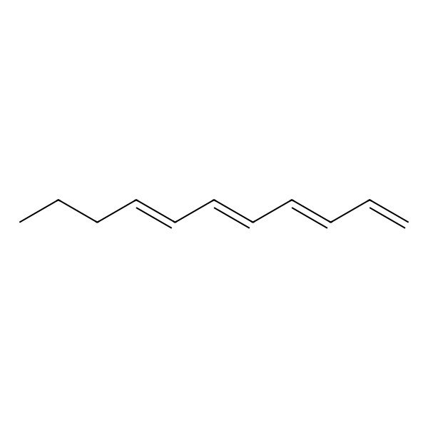 2D Structure of 1,3,5,7-Undecatetraene