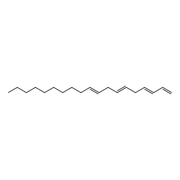 2D Structure of 1,3,6,9-Nonadecatetraen