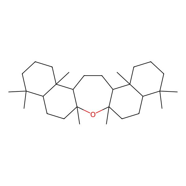 2D Structure of 1,3,7,7,11,16,20,20-Octamethyl-2-oxapentacyclo[13.8.0.03,12.06,11.016,21]tricosane