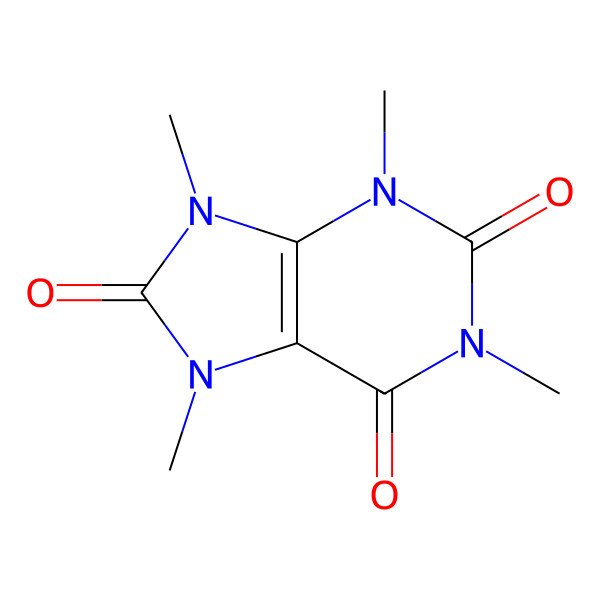 2D Structure of Theacrine
