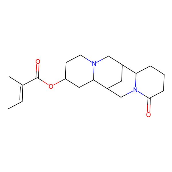 2D Structure of 13a-Angeloyloxylupanine