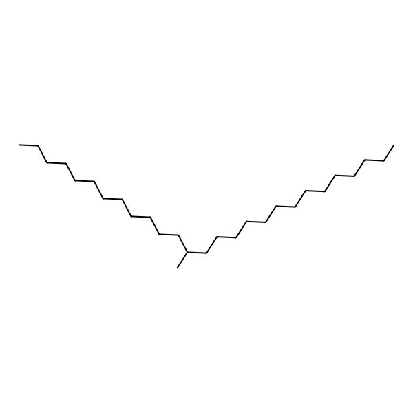 2D Structure of (13R)-13-methylheptacosane