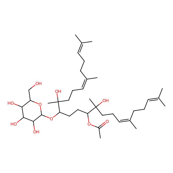 2D Structure of 14-Acetoxy-15-hydroxyirpexan