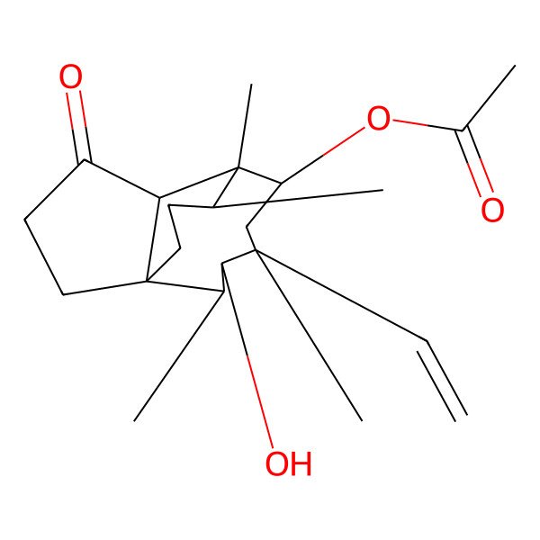 2D Structure of 14-Acetyl-mutilin