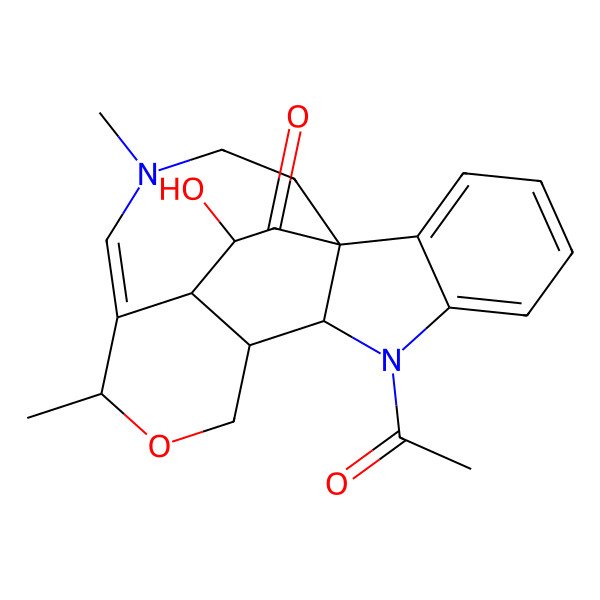 2D Structure of 14-beta-Hydroxystrychnobrasiline