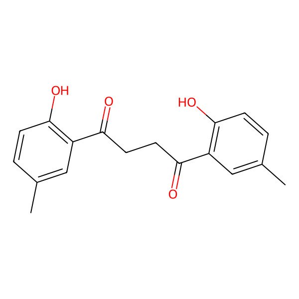 2D Structure of 1,4-Bis(2-hydroxy-5-methylphenyl)butane-1,4-dione
