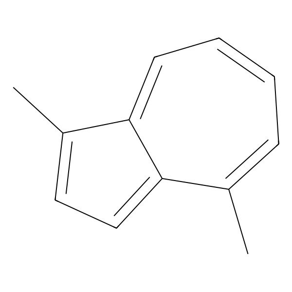 2D Structure of 1,4-Dimethylazulene 2D Structure of 1,4-Dimethylazulene